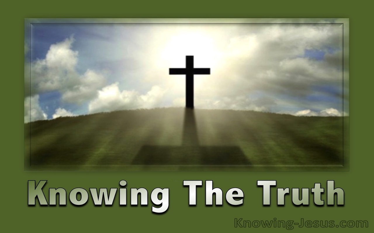 Knowing The Truth (devotional)09-10 (green)